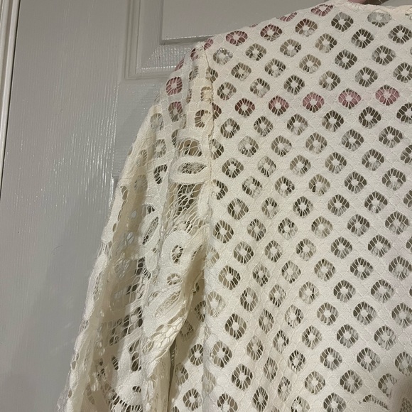 Maurices Cream Lace Women's Jacket - Picture 5 of 7